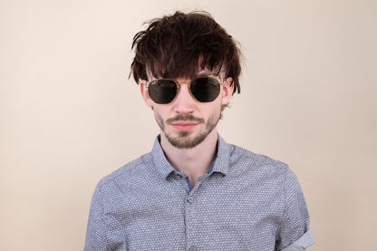 RAYBAN RB3548N HEXAGONAL 001 51 SUNGLASSES