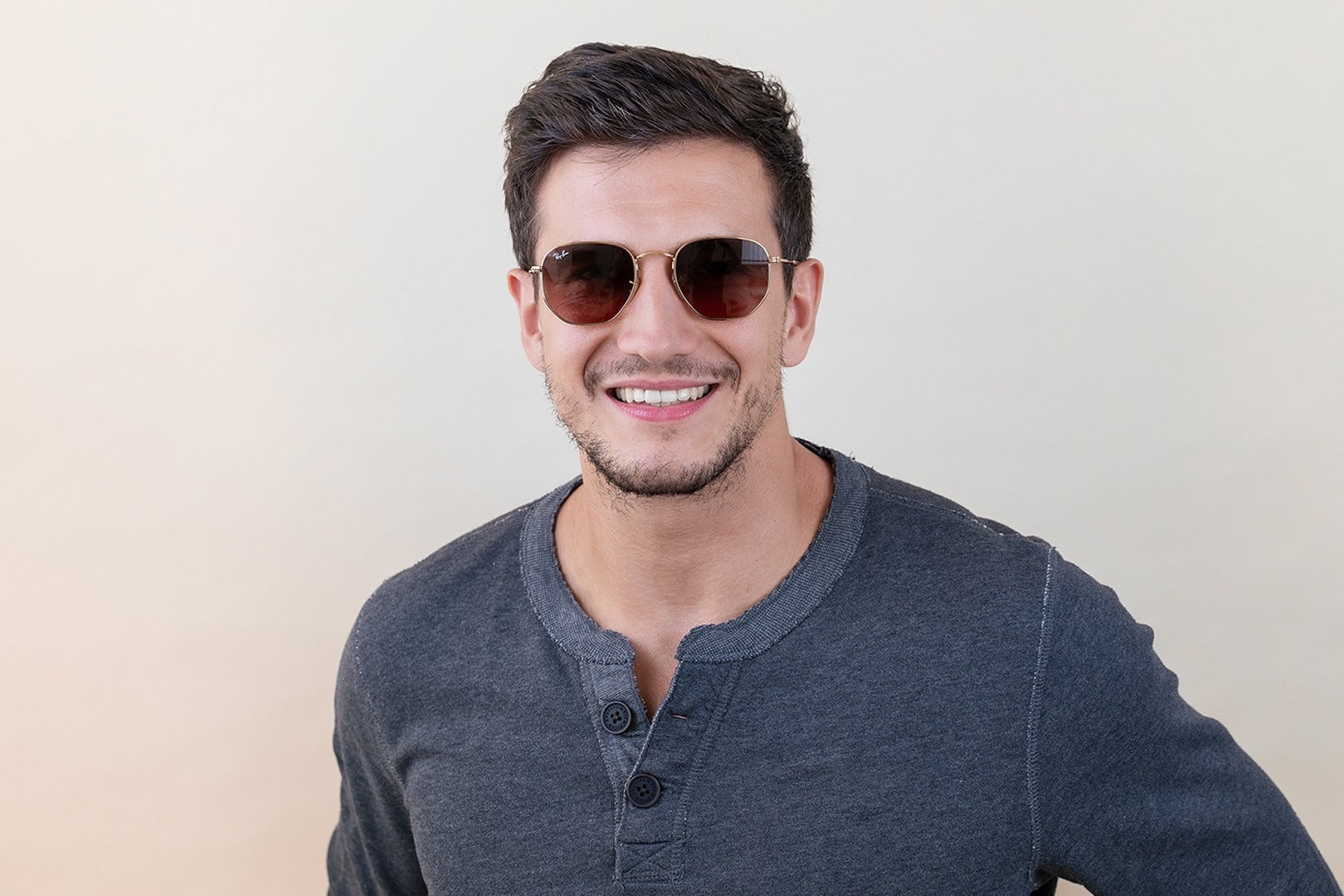 RAYBAN RB3548N HEXAGONAL 912443 51 SUNGLASSES