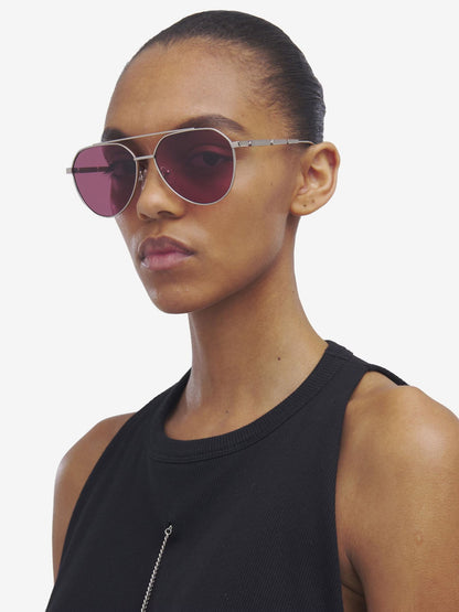 ALEXANDER MCQUEEN AM0478S 003 59 SUNGLASSES