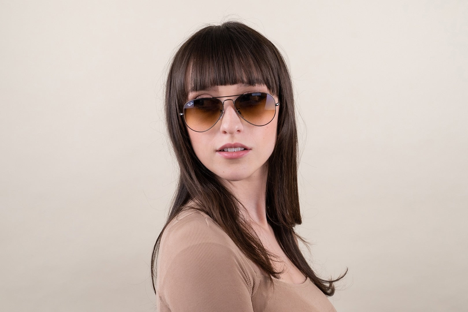 RAYBAN RB3025I AVIATOR 004/51 58 SUNGLASSES