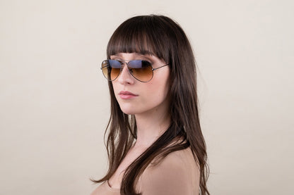 RAYBAN RB3025I AVIATOR 004/51 58 SUNGLASSES