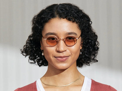 MOSCOT MOYEL SUN ROSE 44 SUNGLASSES