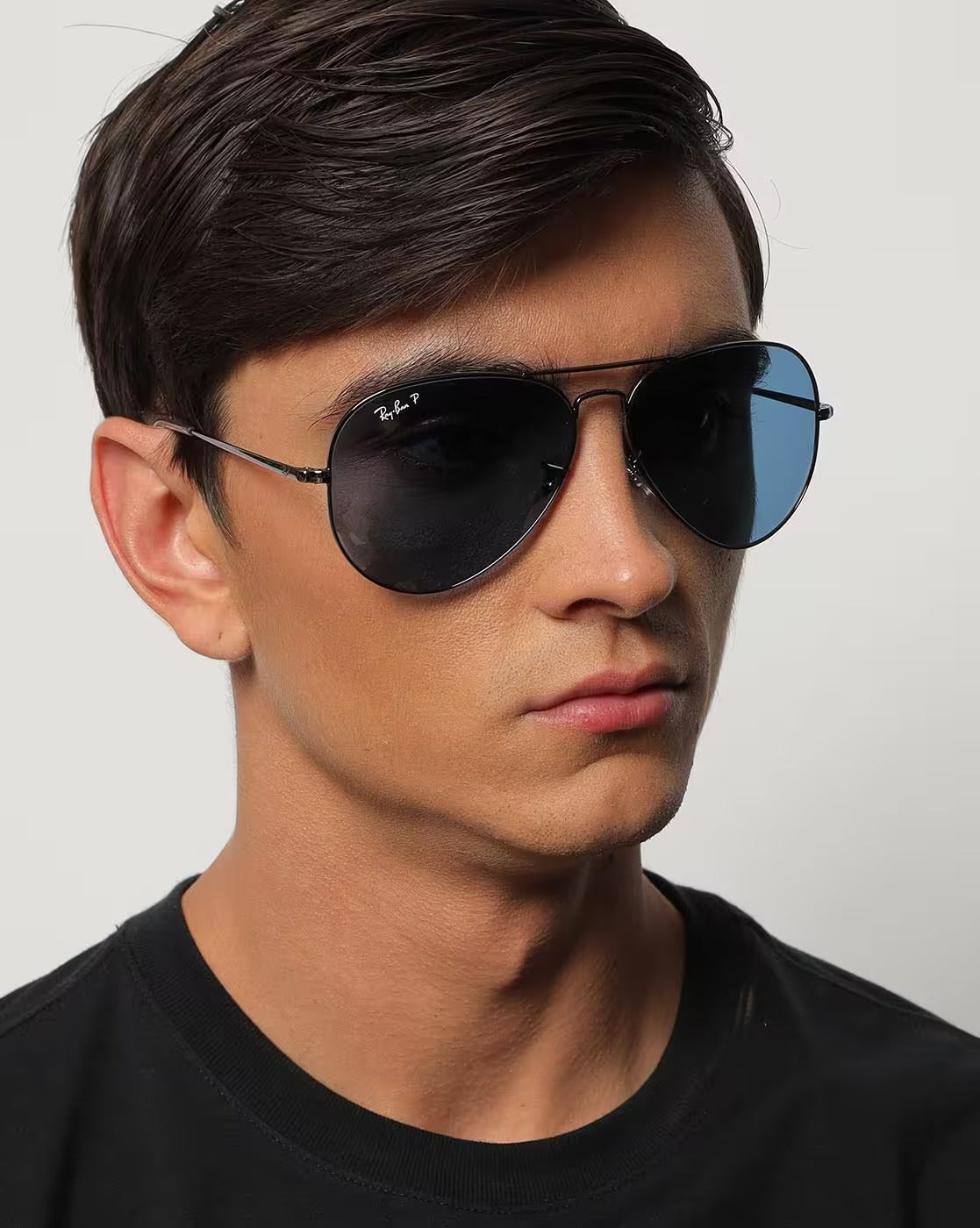 RAYBAN RB3689 AVIATOR METAL II 004/S2 62 SUNGLASSES