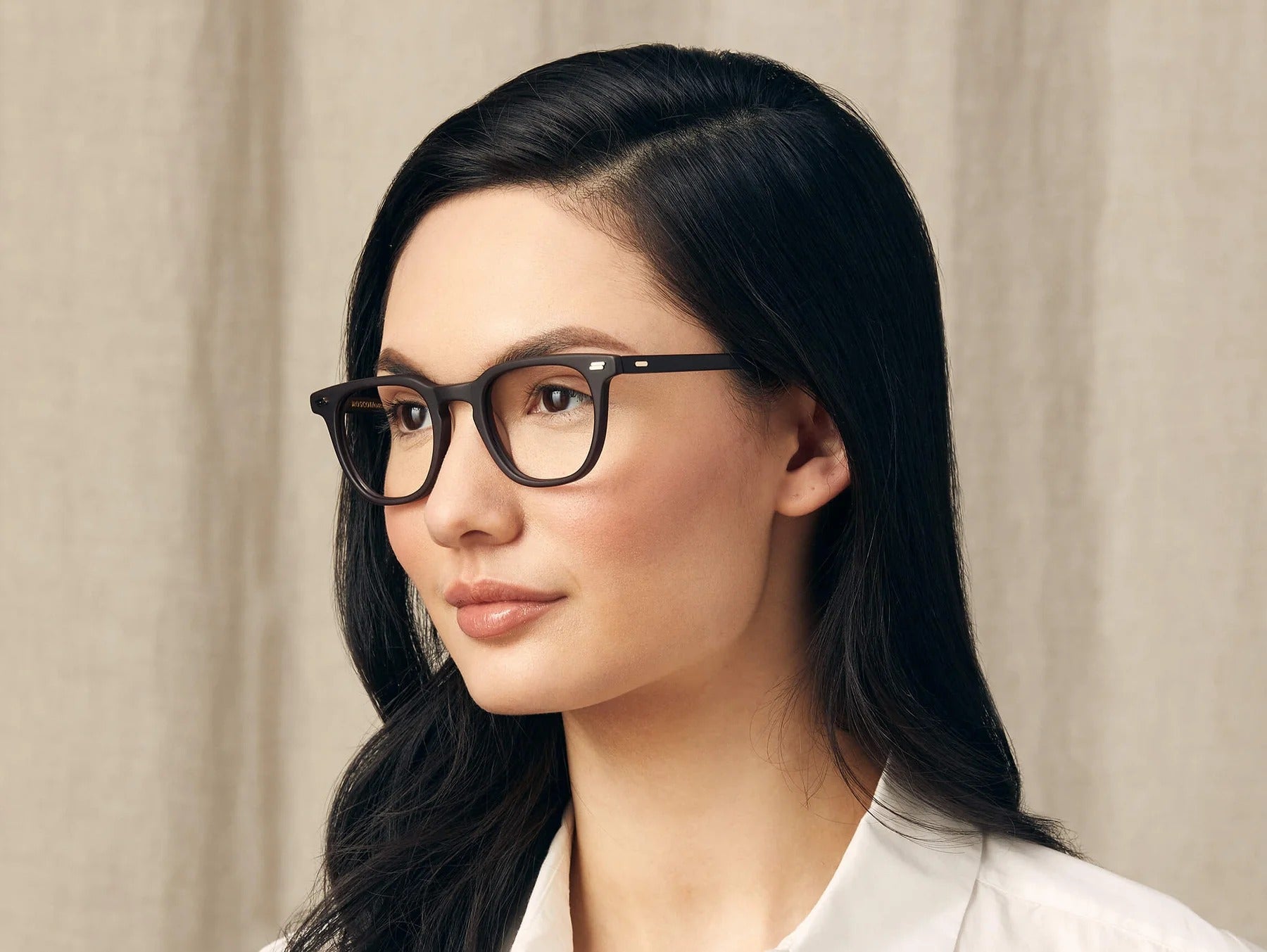 MOSCOT TATAH MATT DARK BROWN 50 FRAME