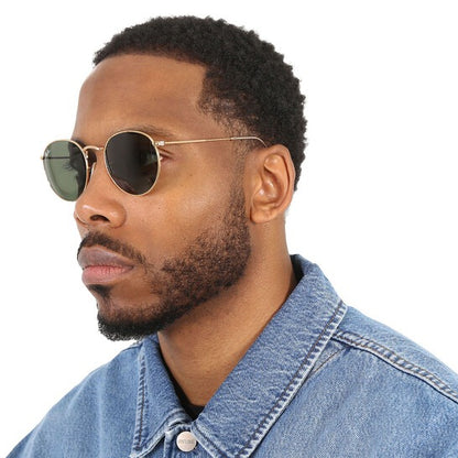 RAYBAN RB3447I ROUND METAL 001 50 SUNGLASSES