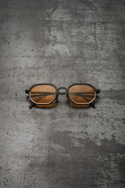CAPOTE C399 BLK ORANGE 49 SUNGLASSES