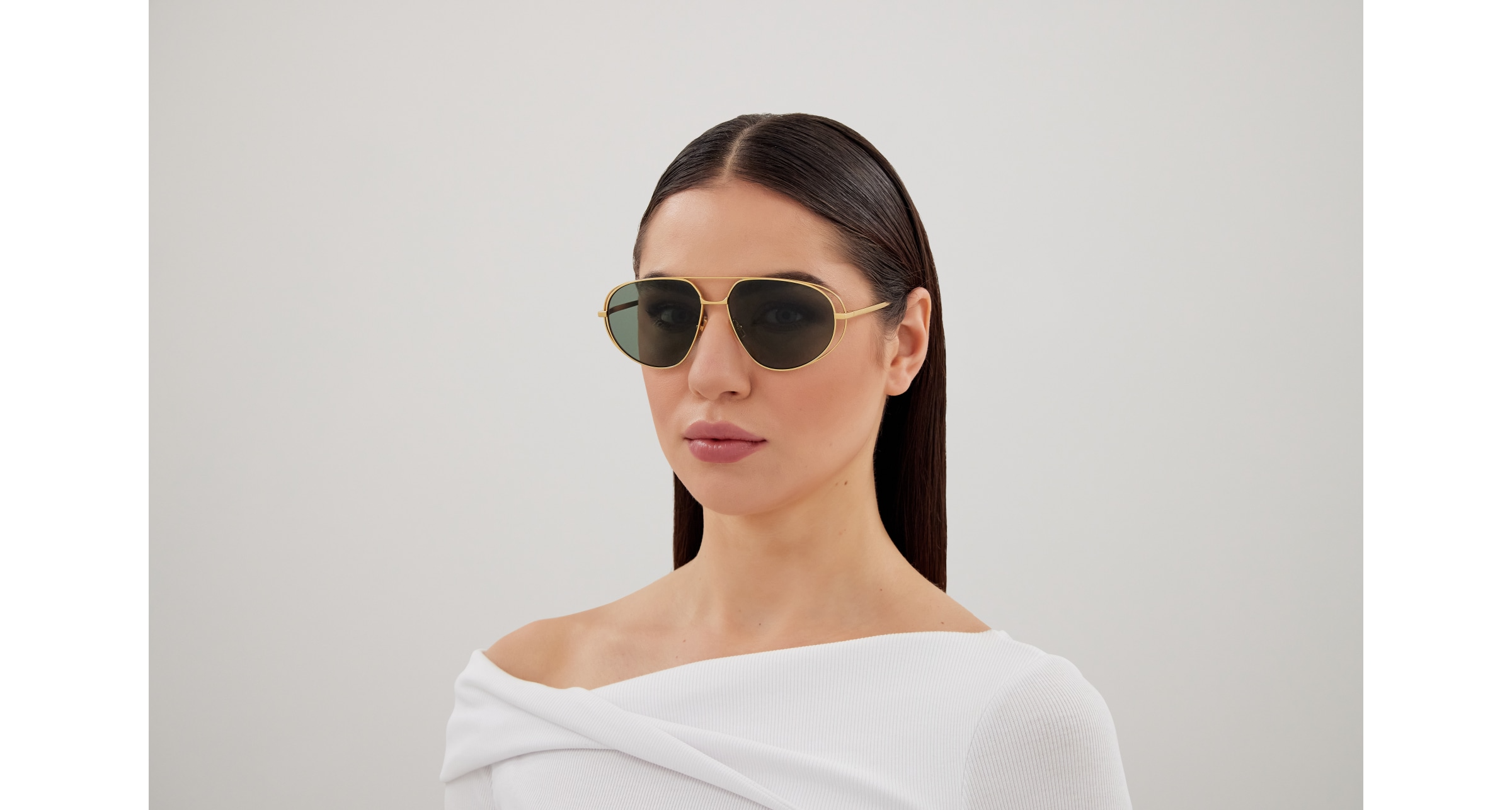 BOTTEGA VENETA BV1344S 001 61 SUNGLASSES