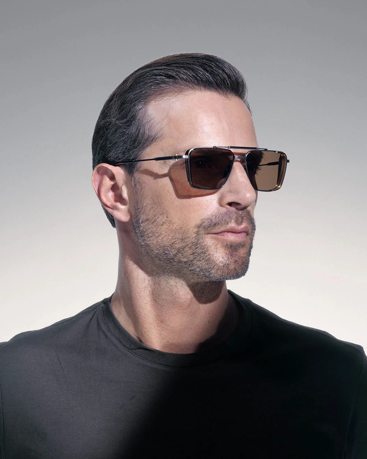 AKONI AKS203E HERA BLK GLD 58 SUNGLASSES