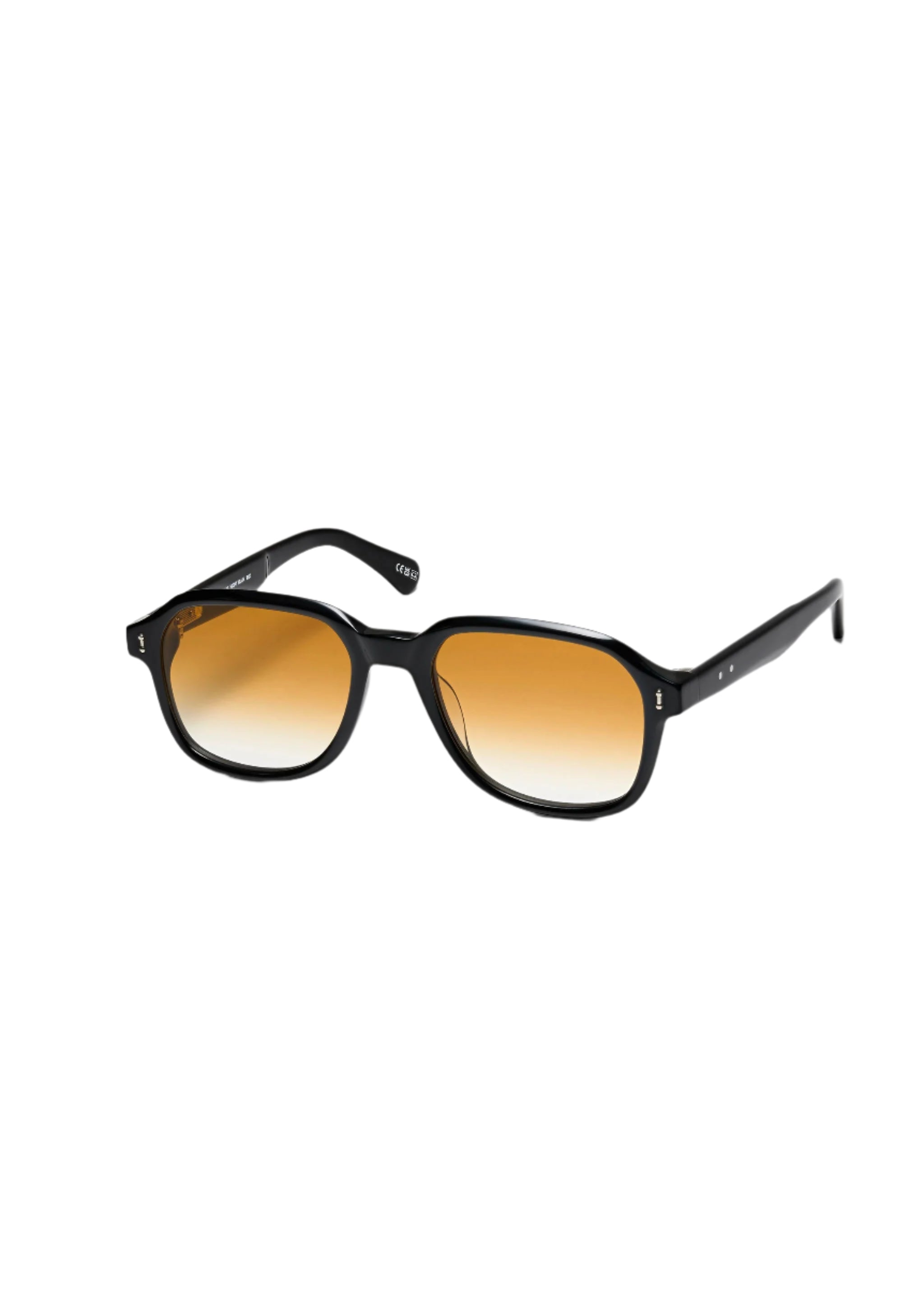 PETER AND MAY S126 SUN NIGHT TRAIN BLK BROWN 53 SUNGLASSES
