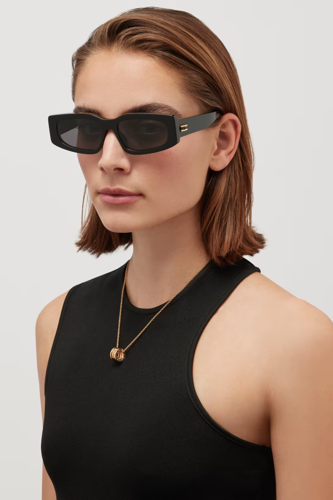 BVLGARI BV40014I 01A 54 SUNGLASSES