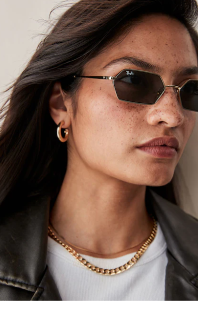 RAYBAN RB3728 YEVI 92136V 55 SUNGLASSES