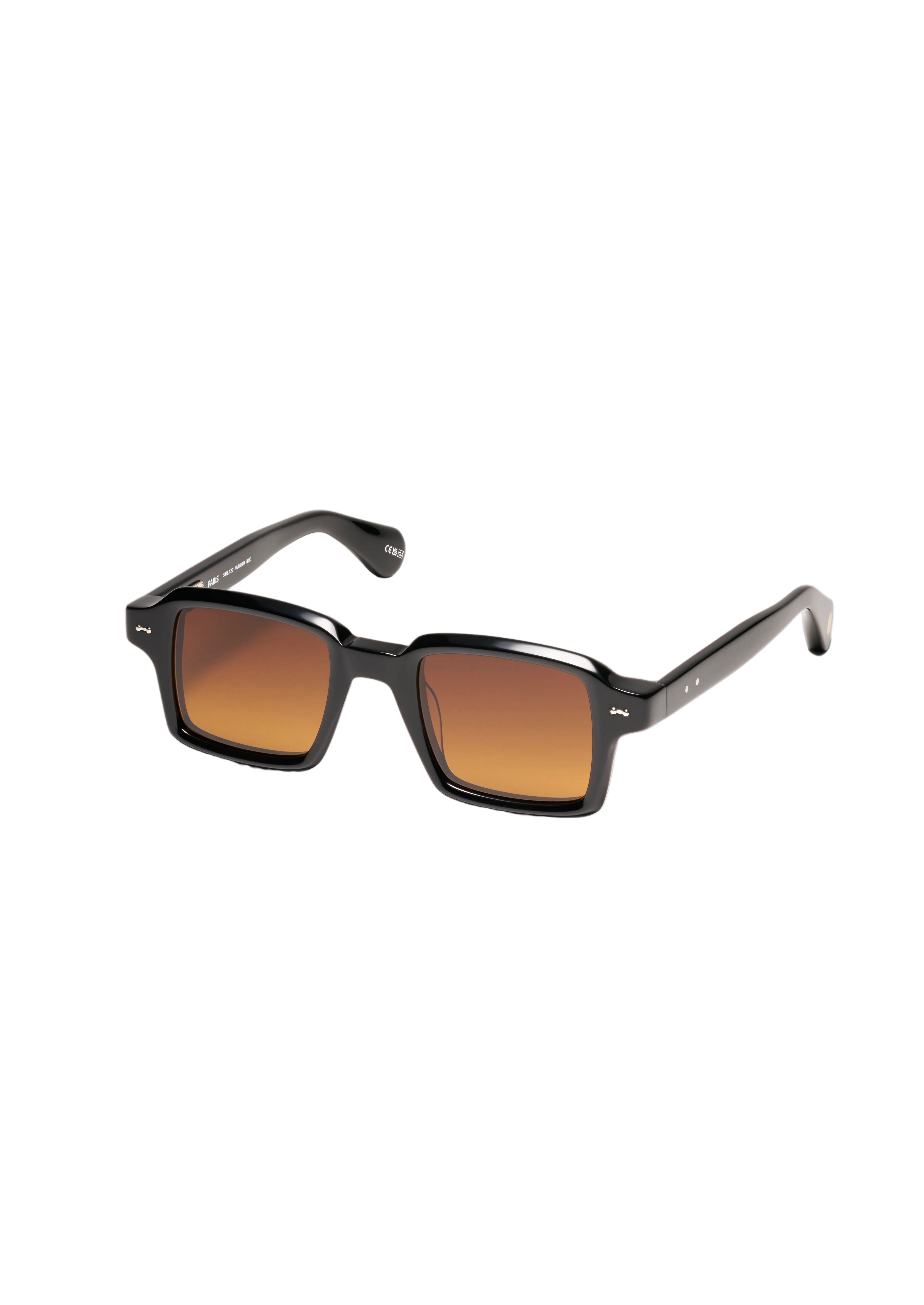 PETER AND MAY S120 NUMERO BLK BRN 48 SUNGLASSES