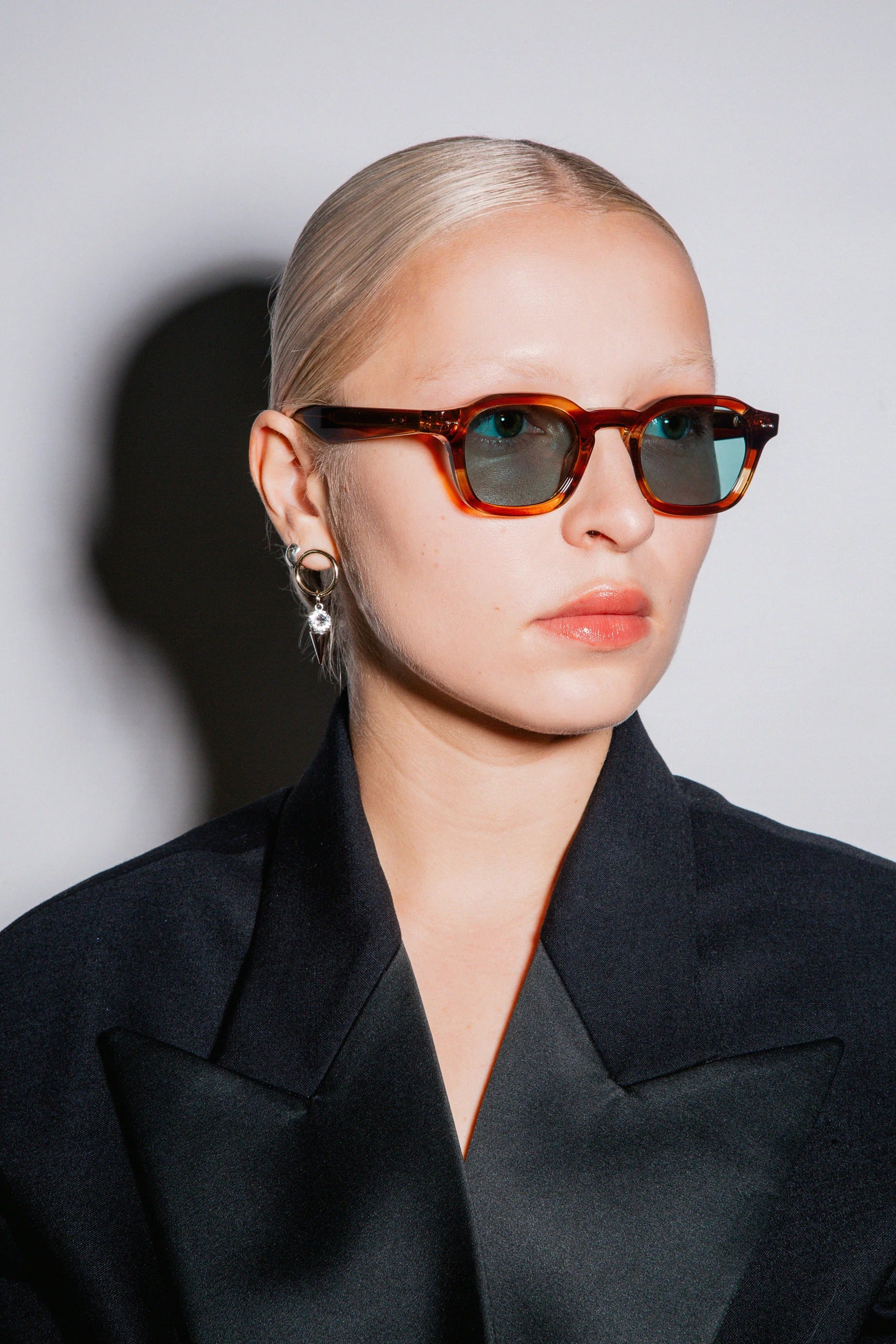 PETER AND MAY S98 SUN HERO DB GREEN 48 SUNGLASSES