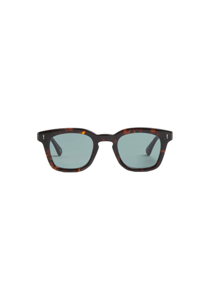 PETER AND MAY S101 SUN SON TORTOISE GRN 47 SUNGLASSES