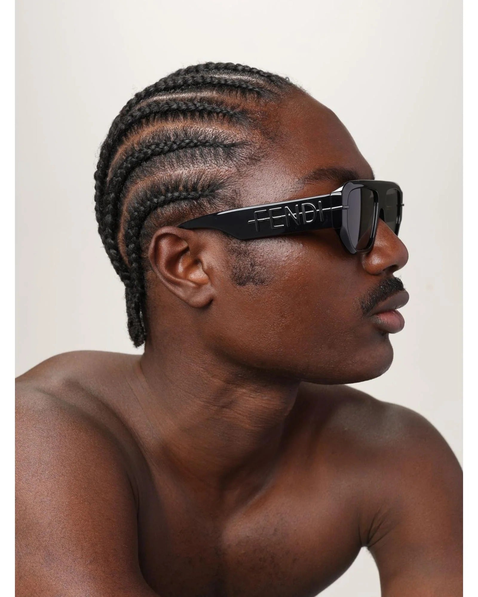 FENDI FE40142I 01A 54 SUNGLASSES