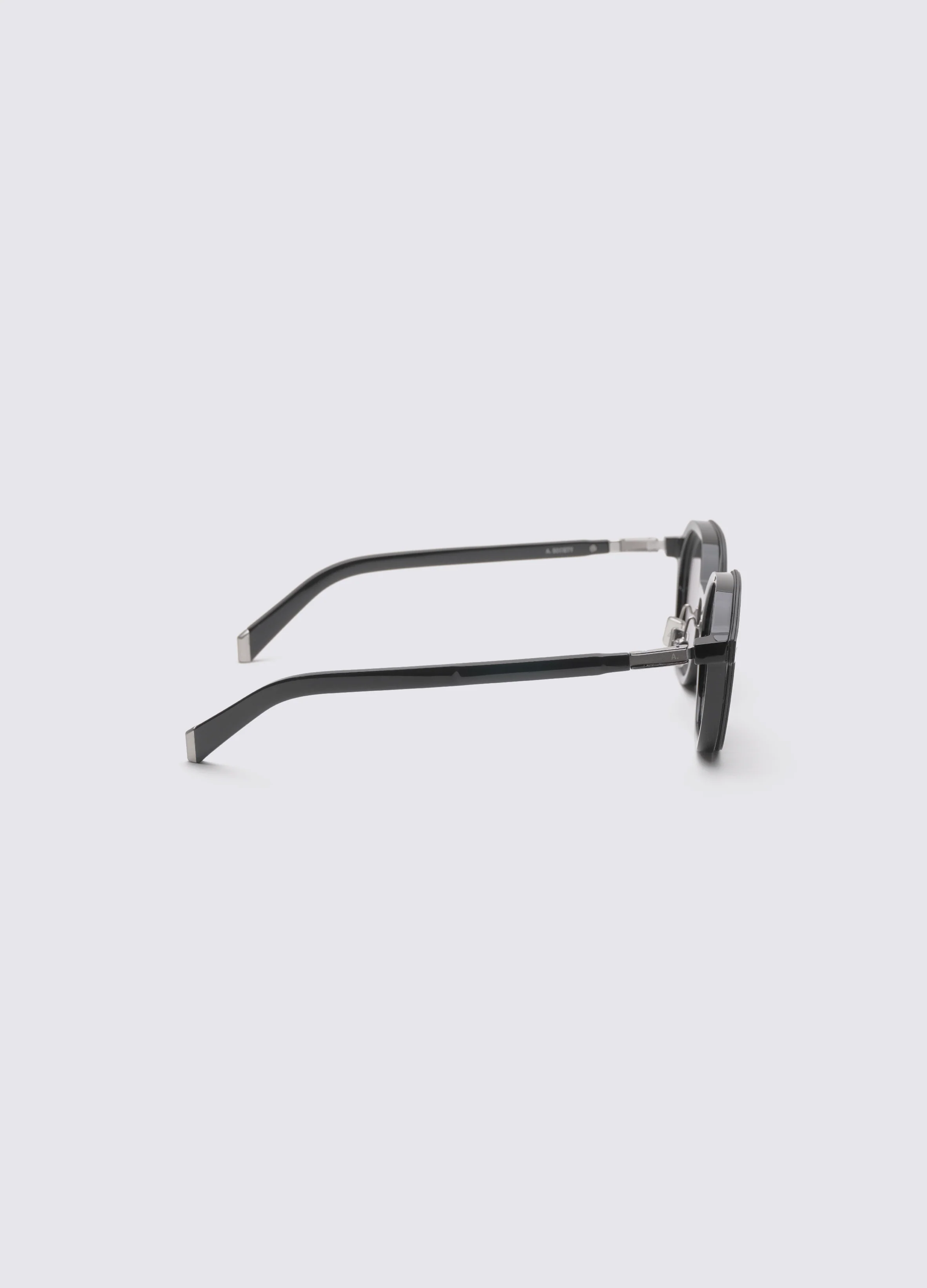 A SOCIETY MOSS CLIPON BLACK BLACK 51 SUNGLASSES