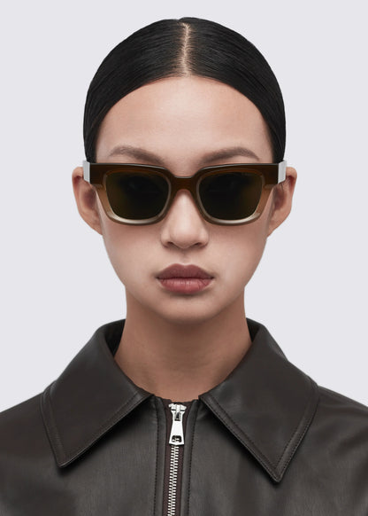 A SOCIETY CHANCE BROWN 50 SUNGLASSES