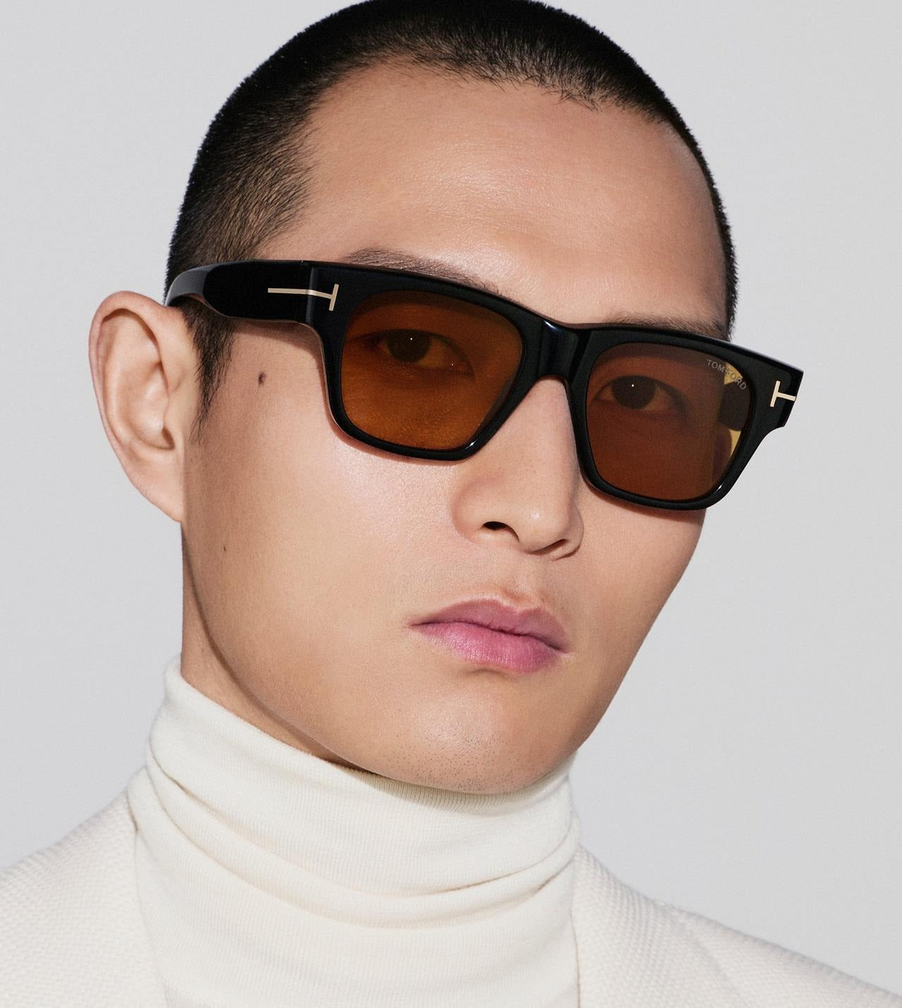 TOM FORD TF1280 CAINE-02 01E 53 SUNGLASSES