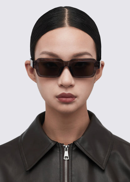 A SOCIETY BLAIR GREY 52 SUNGLASSES