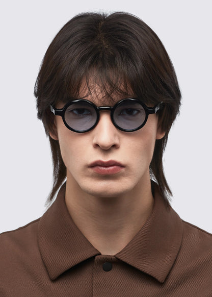 A SOCIETY MARION BLACK 46 SUNGLASSES