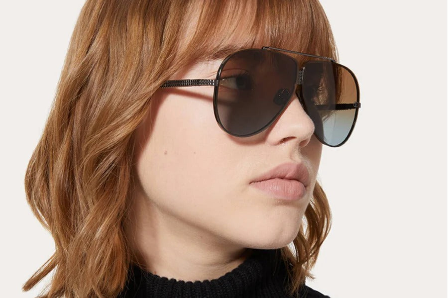 VALENTINO VLS100C XVI BLK 64 SUNGLASSES