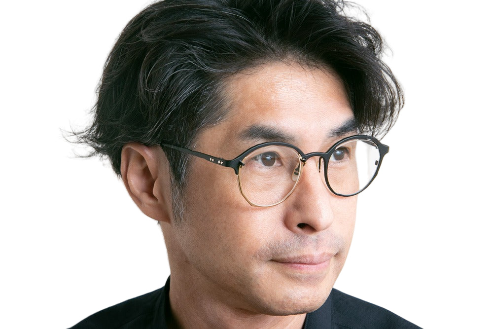 MASAHIRO MARUYAMA MM0054 MONOCLE BLK GLD 48 FRAME