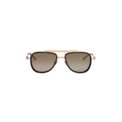 AKONI AKS525C SPITZER GLD BRN 54 SUNGLASSES
