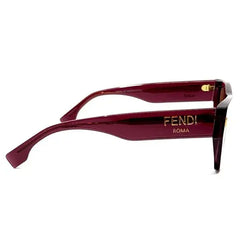 FENDI FE40100I  81E 0004 Full 53 145 Plastic SUNGLASSES