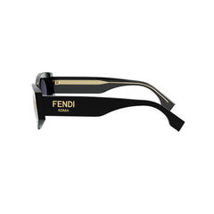 FENDI FE40125I 01V 52 SUNGLASSES